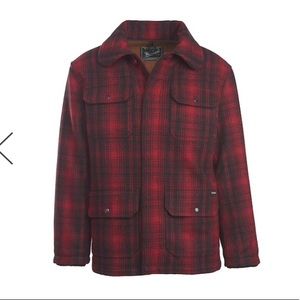 Woolrich Classic Wool Hunt Coat in Buffalo Plaid